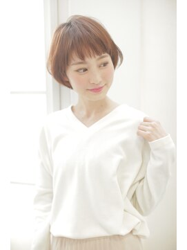 リー 甲子園(Lee) ナチュラル×大人耳掛けショートボブ