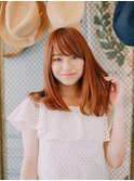 重ためナチュラルセミロング