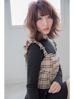 フェリーチェ ヘアデザイン(felice HAIR DESIGN) ふわミディ☆ゆるふわひし形シルエット