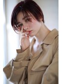 LuTa☆吉祥寺　ハンサムショート×ピンクベージュ