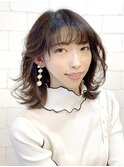 柔らかハネ感ノーブルミディ