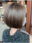 白髪ぼかしハイライトグレーベージュ【Ruufus恵比寿渋谷】3156