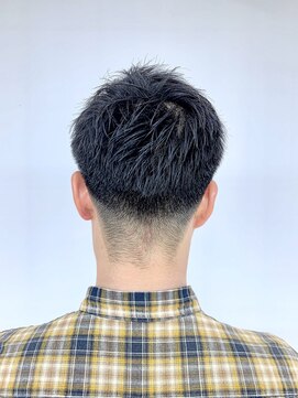 クオリス 上板橋店(QUALIS) フェード刈り上げソフモヒビジネス【ベリーショート】