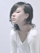 ココ 本八幡(KOKO)&nbsp;黒髪クラゲヘアーオリーブグレー小顔ココアベージュミディアム