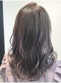 ナチュラルグラデーションカラー☆パープル