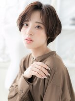 モッズヘア 上尾西口店(mod's hair) バレイヤージュで大人かわいいマッシュボブa上尾20代30代40代