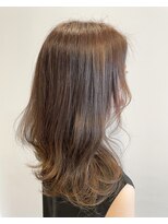 りんごの木 篠ノ井駅前店&nbsp;オリーブカラー/こなれヘア/うるツヤ/アースカラー@20代30代