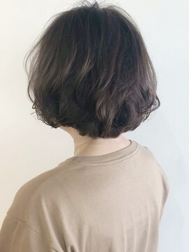 リコ(LIKO) 大人のふんわりショートボブ☆デジタルパーマ/大人ヘア/大人女子