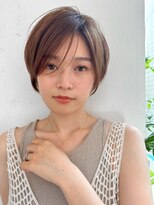 ジョエミバイアンアミ(joemi by Un ami)&nbsp;【joemi】斜めバンググレージュカラーシルキーベージュ(小倉太郎