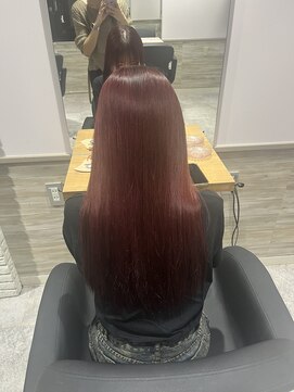 リーオオサカ(Lee Osaka) ワインレッド×東芽生