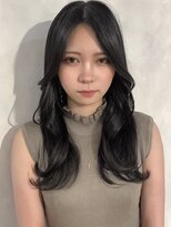 オリンテ バイ レシッド 表参道(orente by rcid)&nbsp;韓国ヘア顔周りレイヤーカットワンカール髪質改善グレーベージュ