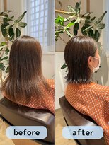 カミーノ(Camino) 緩めの癖を活かして外ハネロブ