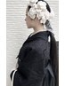 【卒業式のお手伝い】袴の着付け＋ヘアセット¥9000