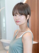 イオ 本厚木(io) 20代30代大人かわいい丸みショート似合わせカットフルバング小顔