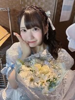 リルミー(Lilme) 編み込みサイドポニー*まゆ