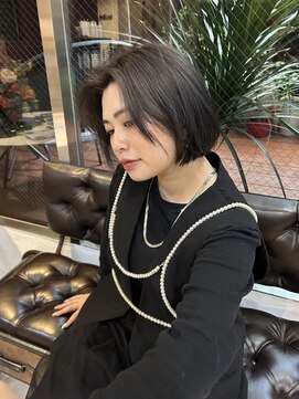 キュリオ(CURIO) ミニボブ×アッシュグレー