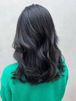 アルバム 渋谷パルコ(ALBUM) アッシュブラックレイヤーロングニュアンスカラー_ba466021