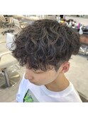 波打ちパーマ