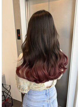 シエロバイシエスタ 池袋(cielo by siesta) ★色持ち抜群★ワインレッドグラデーションカラー★