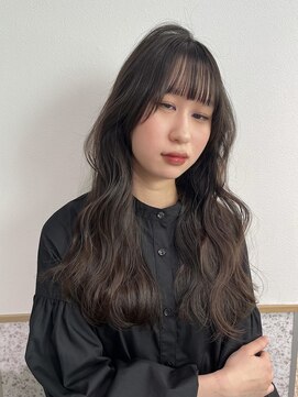 ゼストソエル(ZEST soell) 顔まわりカット×ナチュラル巻き