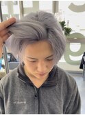 メンズシルバーグレーカラー!☆