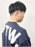 *爽やかビジネスツーブロック清潔感刈り上げマッシュ30代40代3