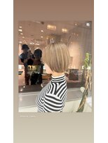 トッカ ANNEX京都河原町(tocca) 【ハイトーンベージュとミニボブ】