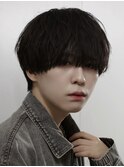 韓国風ラウンドマッシュ/メンズカット/下北沢/ウルフカット