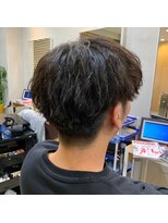 リレーション(Relation)&nbsp;王道ツイストスパイラルマッシュ束感黒髪メンズ