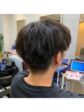 リレーション(Relation) 王道ツイストシースルーマッシュ束感黒髪メンズ韓国マッシュ