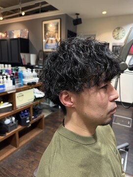 ヘアーステージ フィガロ(HAIR STAGE FIGARO) マッシュ風ツイストスパイラル