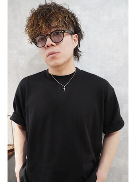 ロム 札幌大通(LOM) メンズツイストスパイラルパーマハイライト【札幌】