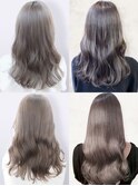 20代30代40代ダブルカラーミルクティーアッシュ透明感カラー