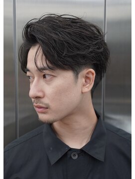 フィフス 仙台(fifth) 仙台ニュアンスパーマセンターパートフェザーパーマ緩め毛流れ◇