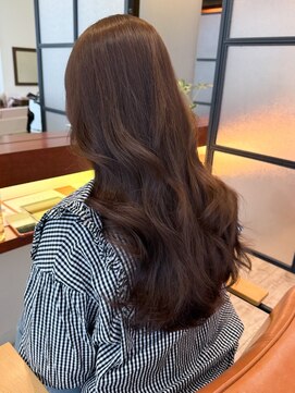 マーリャヘアー(mallia hair) ナチュラル艶ロング×シアーバング