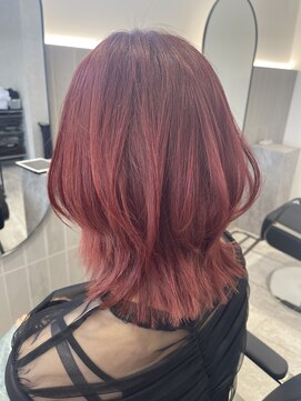 グラムヘアー(GLAM HAIR) レッドオレンジ