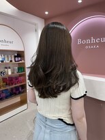 ボヌール オオサカ(Bonheur OSAKA) やわらかいアッシュはシフォンカラー【【吉田】】