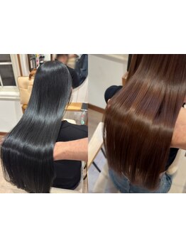 《髪質改善トリートメント》で髪のコンディションを整えて、思わず触りたくなる柔らかい質感に♪