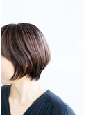 透明感のあるショート