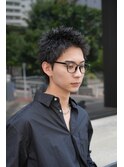 渋谷スパイキーパーマスパイキーショート刈り上げショート