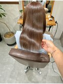 美髪カラー＋ヘアエステトリートメント