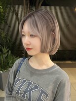 ベル 表参道Terrace(Belle) タッセルボブ×アンブレラカラー×表参道×シャギー×ハイトーン