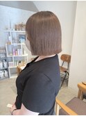 切りっぱなしバブ　オリーブベージュ