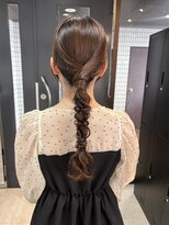 シクネ 新潟駅 万代(SHICUNE)&nbsp;ミホ＊お呼ばれヘア