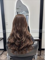 ロア 熊本(LOA)&nbsp;コテ巻き風パーマ 32ミリ風くっきり高め