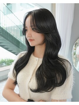 20代30代◎小顔レイヤーロングくびれヘア韓国風