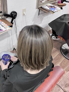 【デザインカラー】シャドウルーツ×ミルクティーベージュ