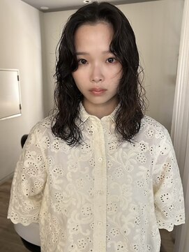 レイヤーパーマ/レイヤー/ゆるパーマ/小顔カット