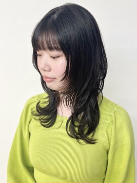 モリオフロムロンドン 松戸店(Morio from London) 【松戸 アイダ】おしゃれウルフレイヤー/ハッシュカットスタイル