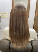 シルキーコース+カラー+カット・髪質改善・縮毛矯正・白髪染め